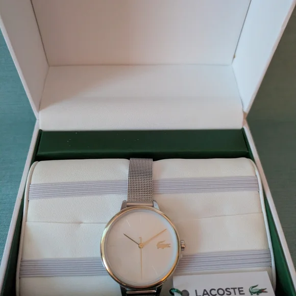 Lacoste Women's Gold and Silver Watch - Picture 3 of 7